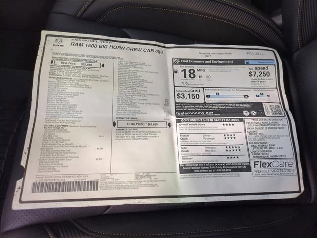 new 2026 Ram 1500 car, priced at $93,375