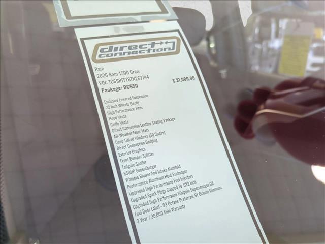 new 2026 Ram 1500 car, priced at $93,375