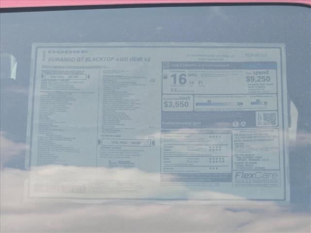 new 2026 Dodge Durango car, priced at $48,345