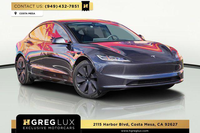 used 2025 Tesla Model 3 car, priced at $35,998