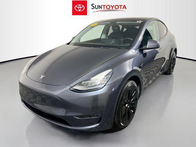 used 2021 Tesla Model Y car, priced at $27,887