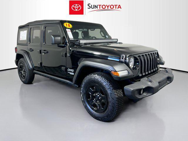 used 2018 Jeep Wrangler Unlimited car, priced at $17,979