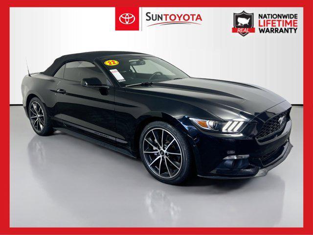 used 2017 Ford Mustang car, priced at $17,935