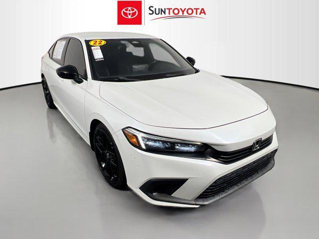 used 2022 Honda Civic car, priced at $18,795