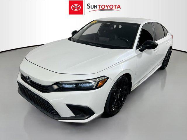 used 2022 Honda Civic car, priced at $18,795