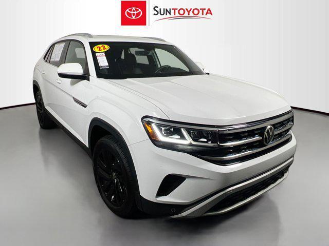 used 2022 Volkswagen Atlas Cross Sport car, priced at $21,100