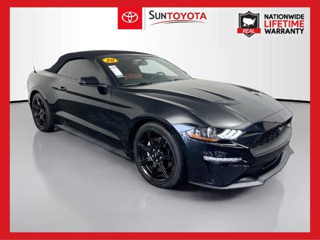 used 2020 Ford Mustang car, priced at $18,742