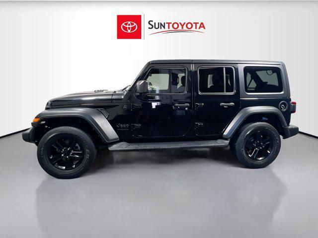 used 2022 Jeep Wrangler Unlimited car, priced at $29,365
