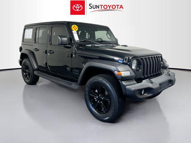 used 2022 Jeep Wrangler Unlimited car, priced at $30,034