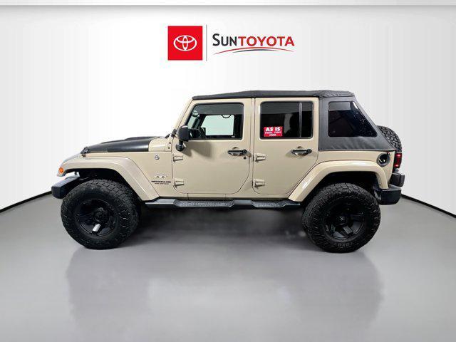used 2016 Jeep Wrangler Unlimited car, priced at $15,645