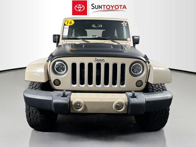 used 2016 Jeep Wrangler Unlimited car, priced at $15,645
