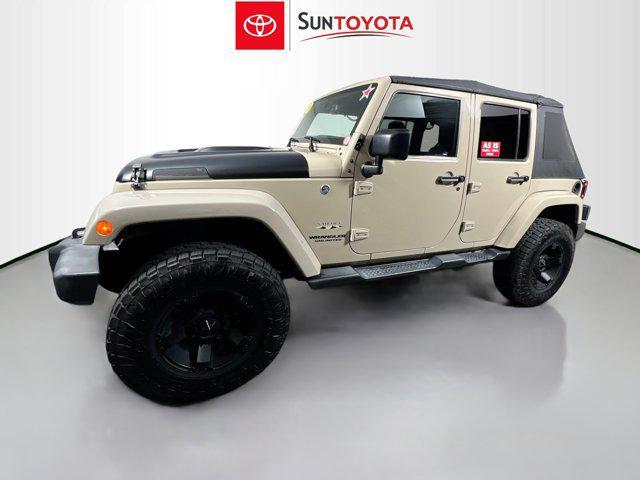 used 2016 Jeep Wrangler Unlimited car, priced at $15,645