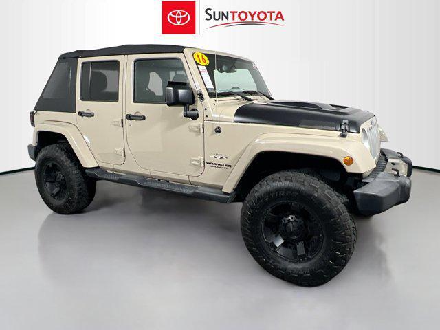used 2016 Jeep Wrangler Unlimited car, priced at $15,645