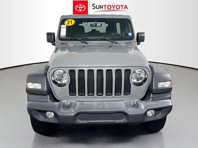 used 2021 Jeep Wrangler Unlimited car, priced at $24,700