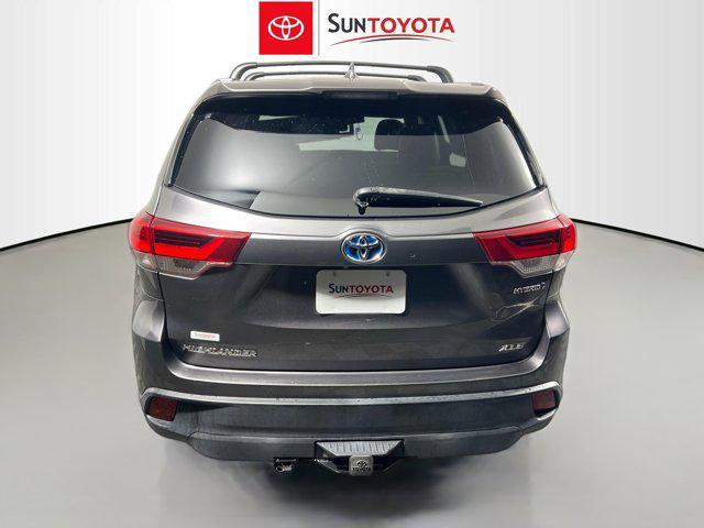 used 2019 Toyota Highlander Hybrid car, priced at $24,975