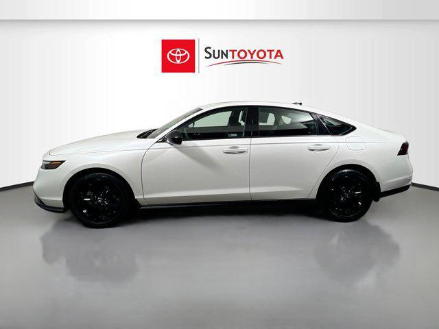 used 2025 Honda Accord car, priced at $25,450