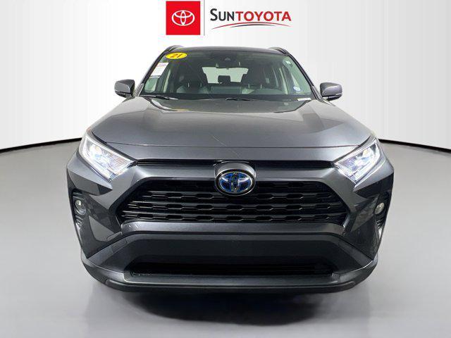 used 2021 Toyota RAV4 Hybrid car, priced at $30,988