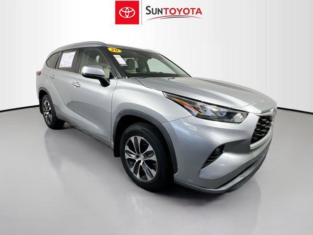 used 2020 Toyota Highlander car, priced at $23,630