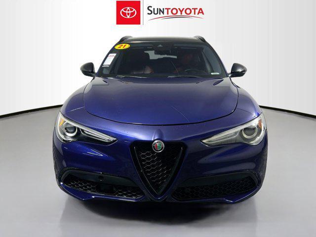 used 2021 Alfa Romeo Stelvio car, priced at $17,998