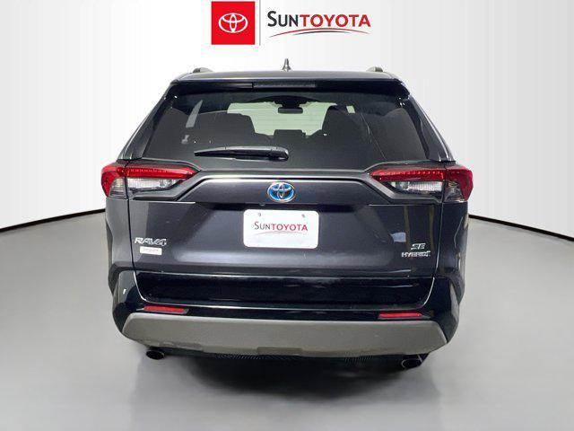 used 2022 Toyota RAV4 Hybrid car, priced at $25,100