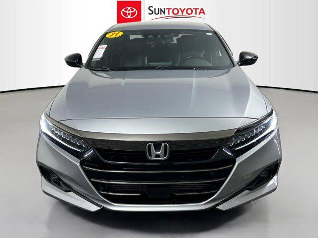 used 2021 Honda Accord car, priced at $18,288