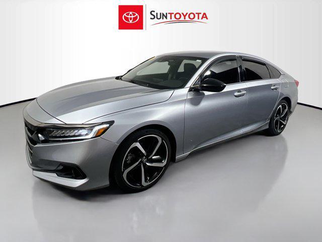 used 2021 Honda Accord car, priced at $18,288