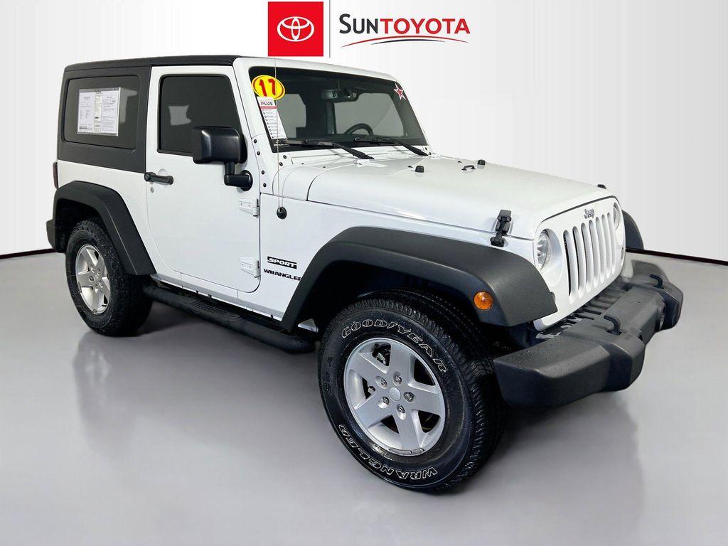 used 2017 Jeep Wrangler car, priced at $17,787