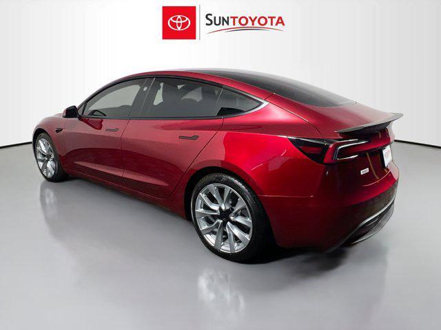 used 2024 Tesla Model 3 car, priced at $33,715