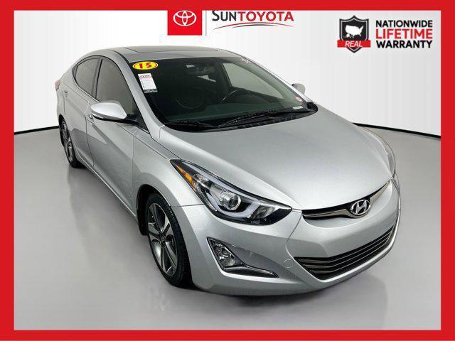 used 2015 Hyundai Elantra car, priced at $10,482
