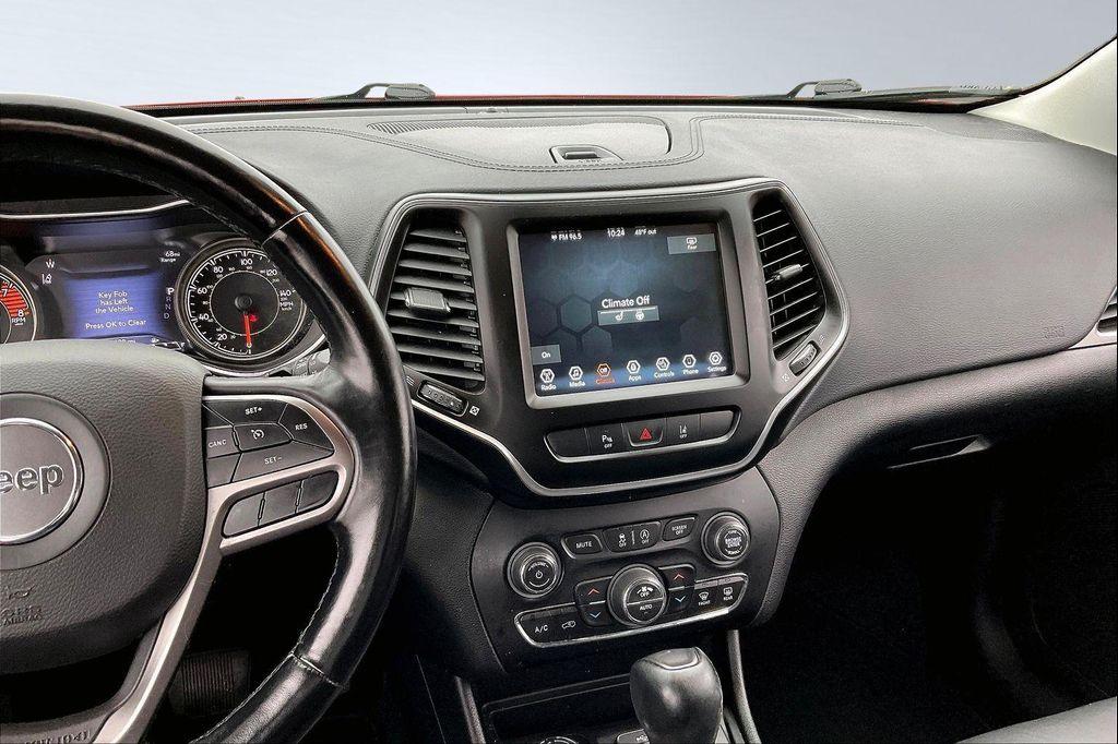 used 2021 Jeep Cherokee car, priced at $16,868