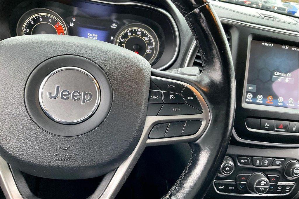 used 2021 Jeep Cherokee car, priced at $16,868