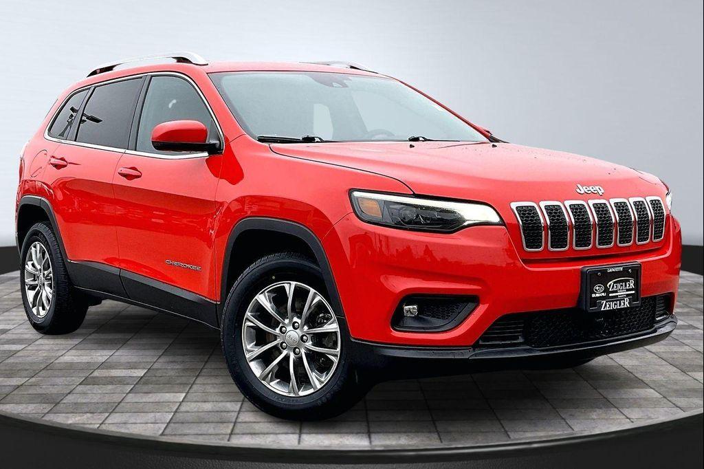 used 2021 Jeep Cherokee car, priced at $16,868