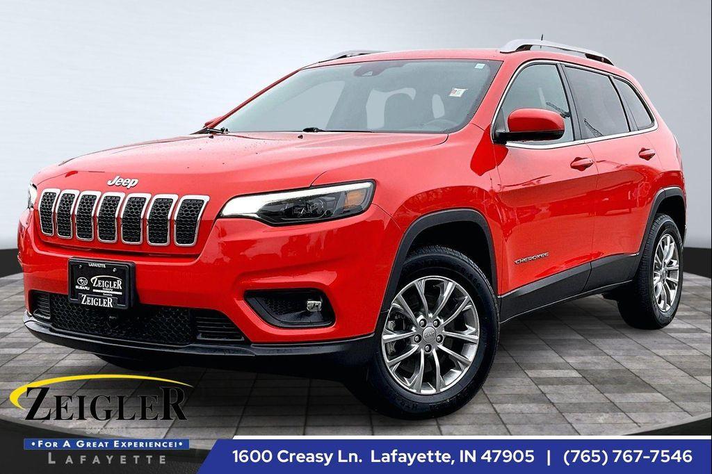 used 2021 Jeep Cherokee car, priced at $16,868