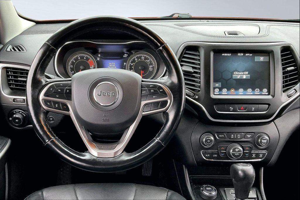 used 2021 Jeep Cherokee car, priced at $16,868