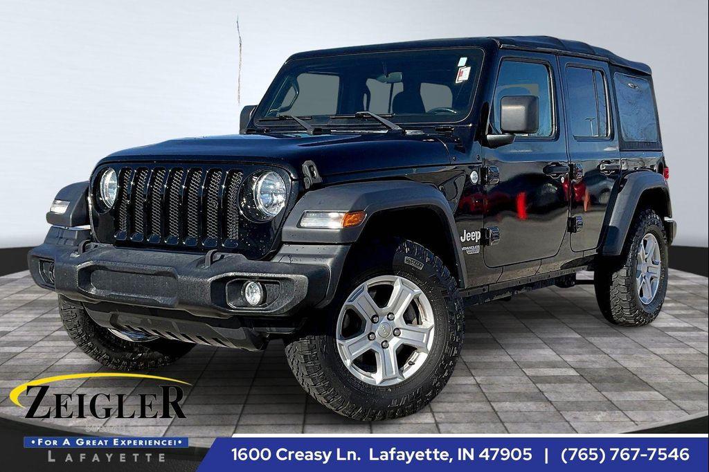 used 2018 Jeep Wrangler Unlimited car, priced at $20,700