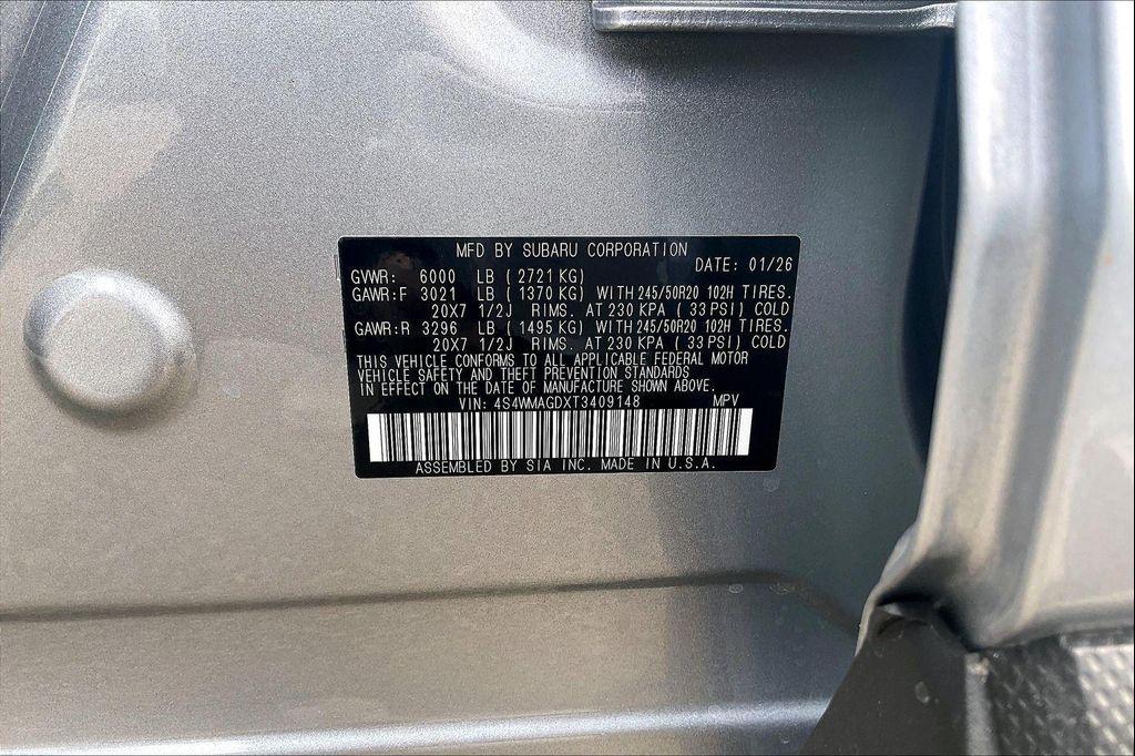 new 2026 Subaru Ascent car, priced at $47,725