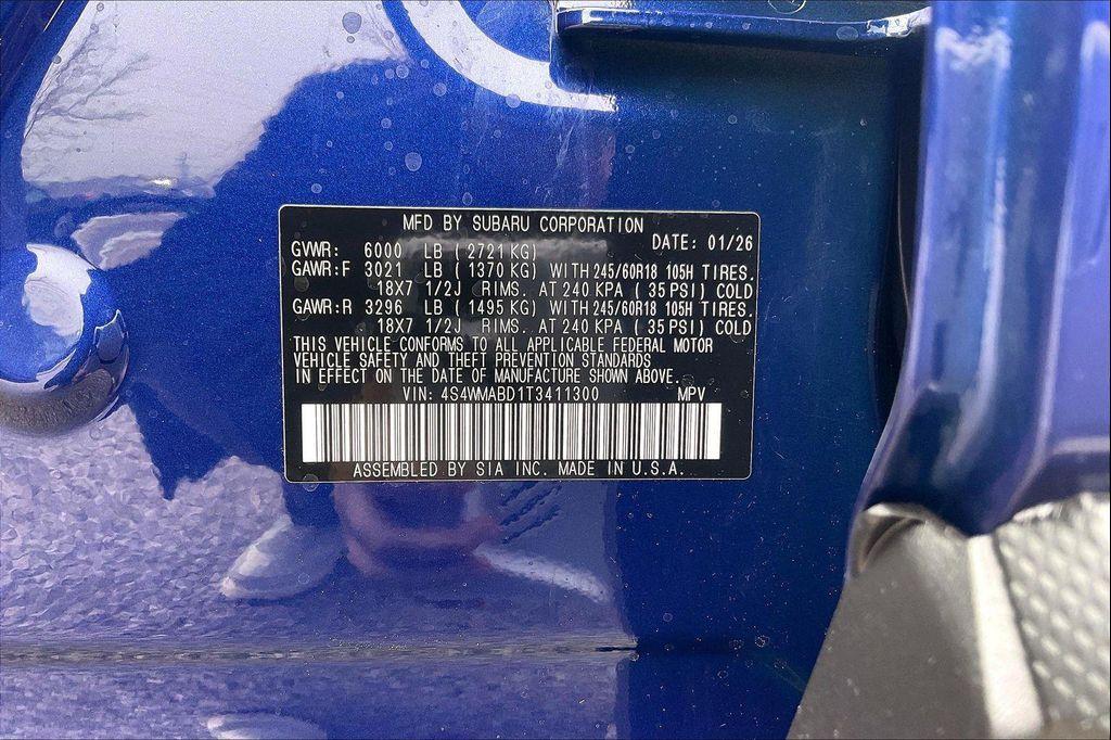 new 2026 Subaru Ascent car, priced at $41,014