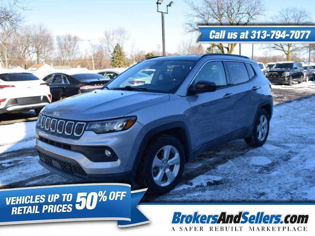 used 2022 Jeep Compass car, priced at $12,995