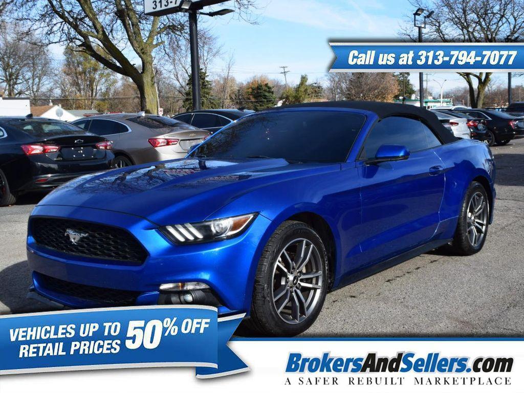 used 2017 Ford Mustang car, priced at $12,995