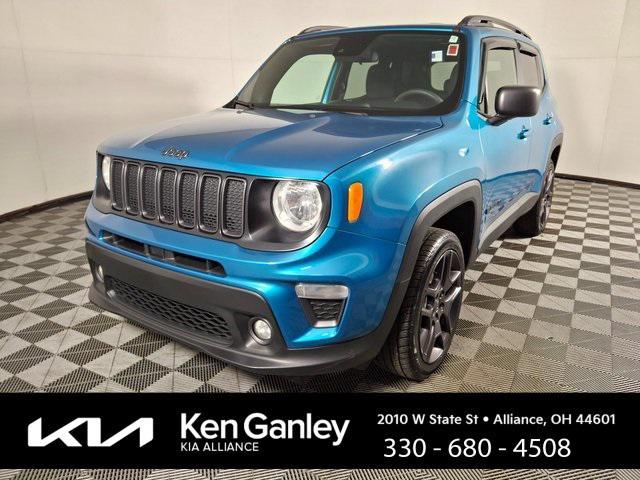 used 2021 Jeep Renegade car, priced at $17,500