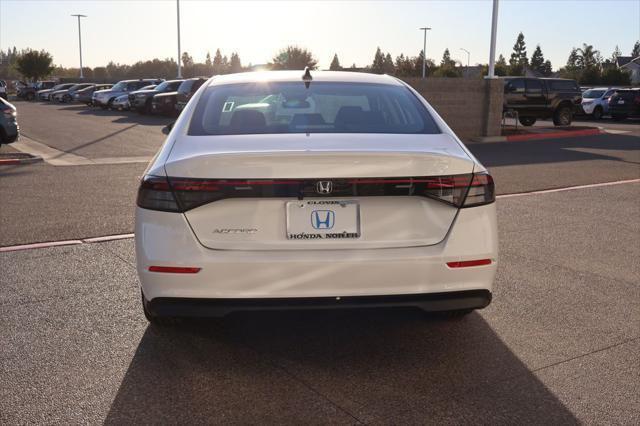new 2025 Honda Accord car, priced at $32,210