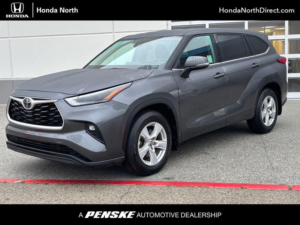 used 2022 Toyota Highlander car, priced at $27,945