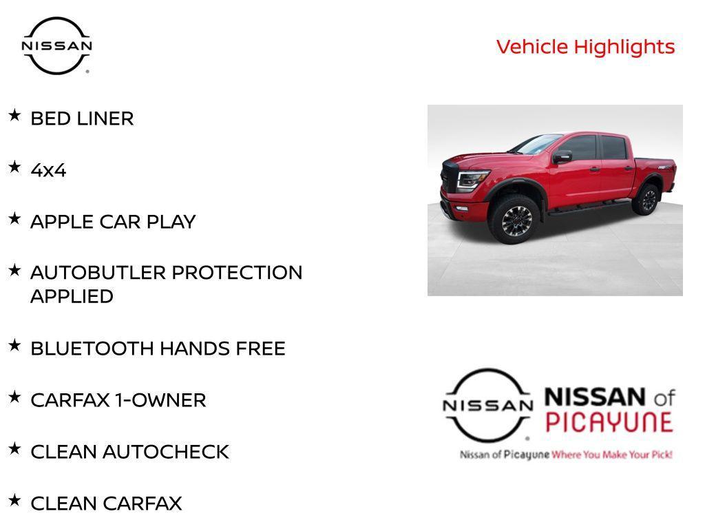 used 2024 Nissan Titan car, priced at $46,917