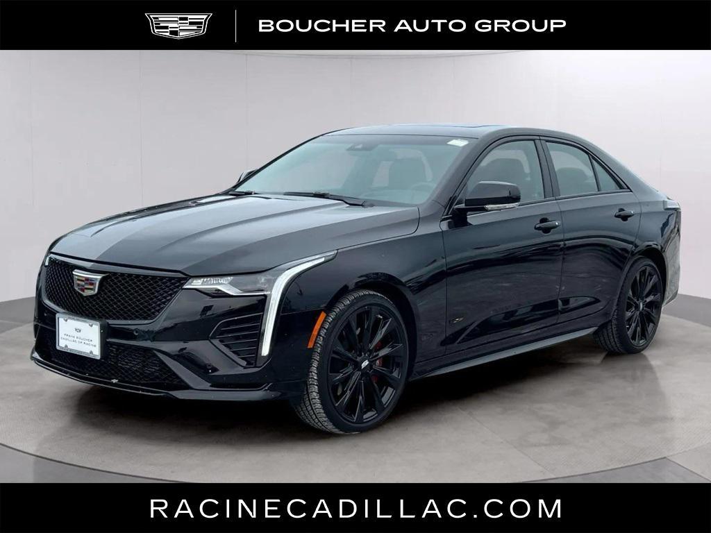 used 2025 Cadillac CT4-V car, priced at $49,677
