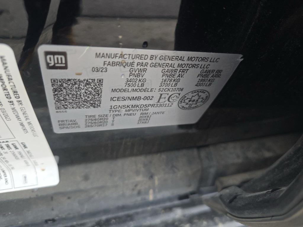 used 2023 Chevrolet Tahoe car, priced at $45,554