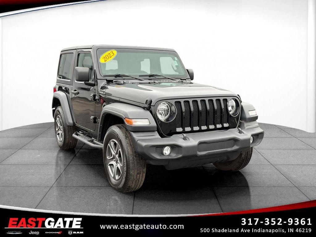 used 2023 Jeep Wrangler car, priced at $28,299