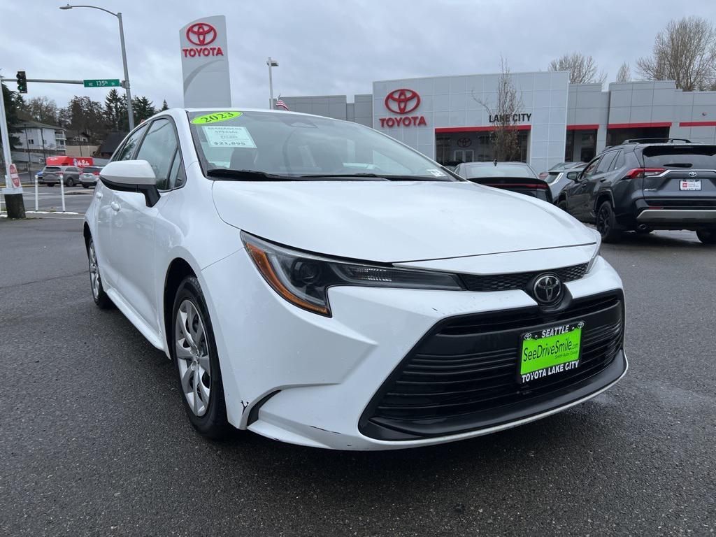 used 2023 Toyota Corolla car, priced at $21,895