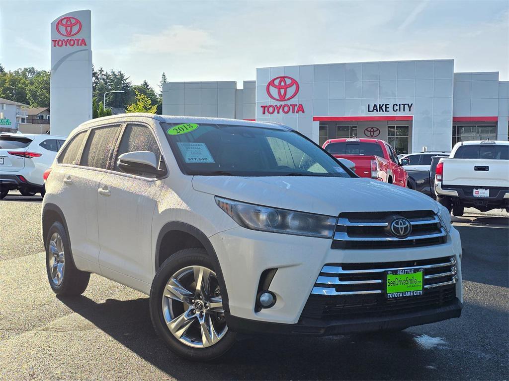 used 2018 Toyota Highlander car, priced at $25,995