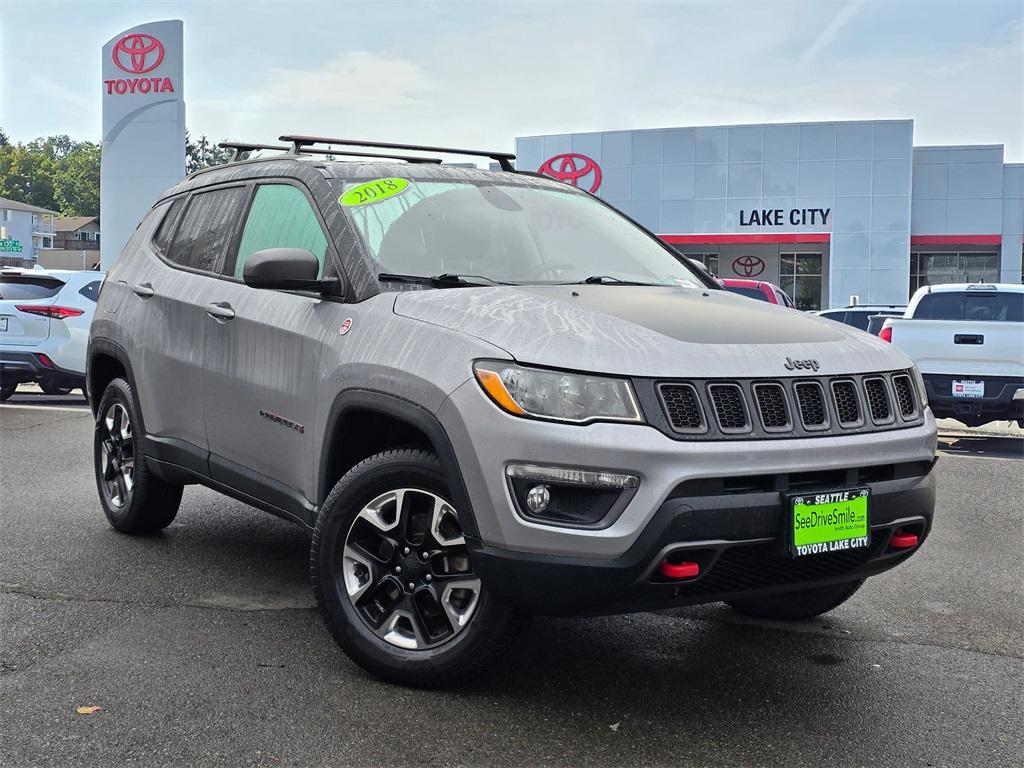 used 2018 Jeep Compass car, priced at $12,682