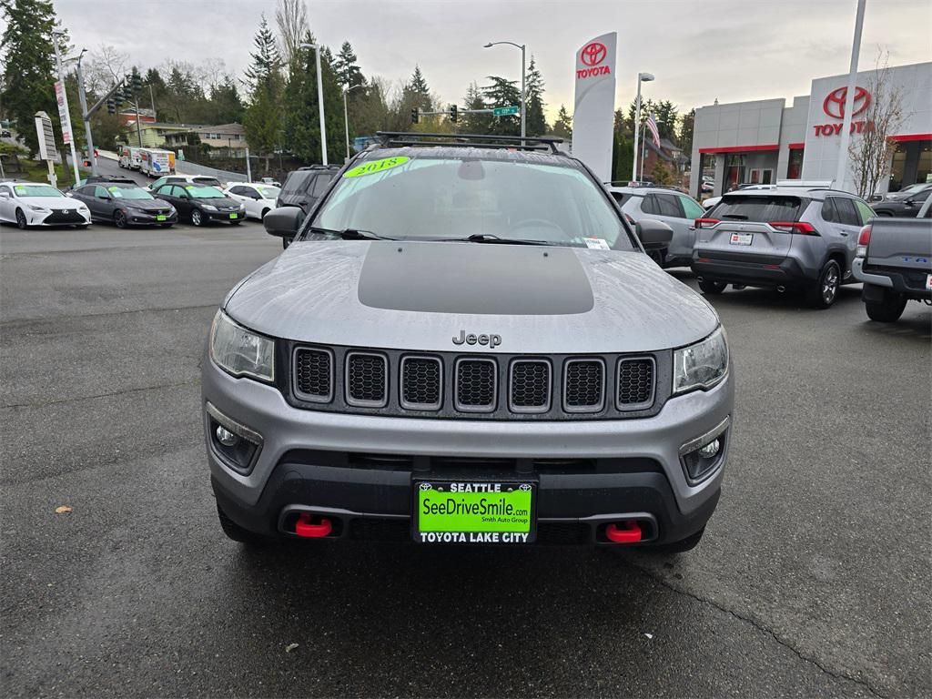 used 2018 Jeep Compass car, priced at $12,682